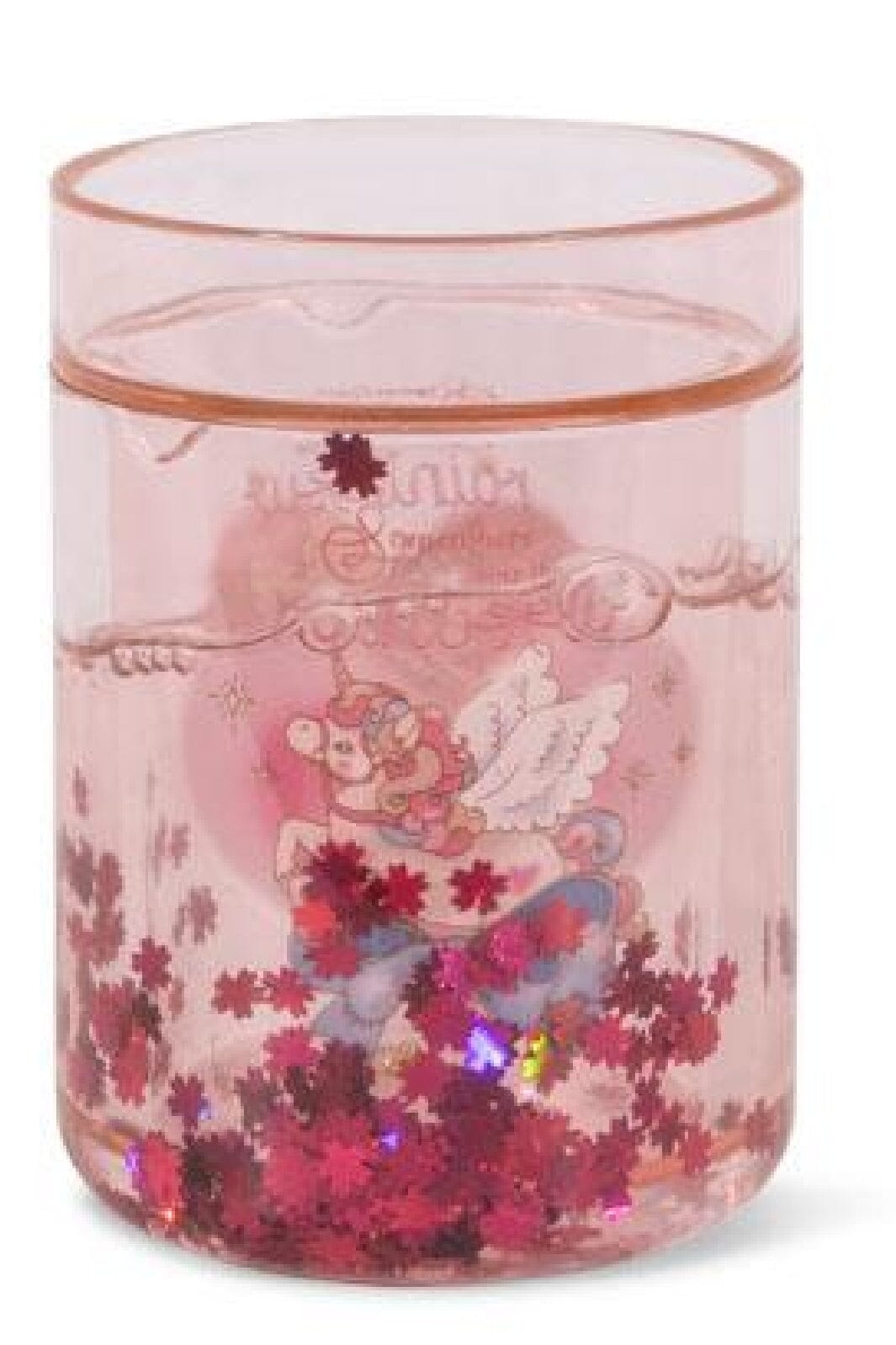 Konges Sløjd - 4 Pack Glitter Cups Ks103196 - Pink Mix