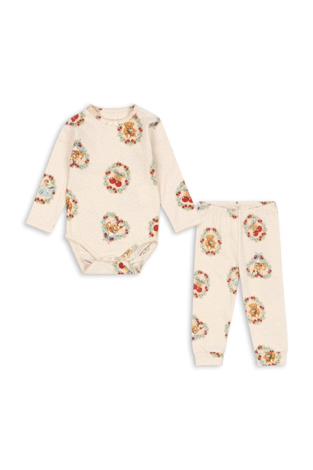 Konges Sløjd - Basic Body/pants Set Gots Ks104215 - Luna Sæt 