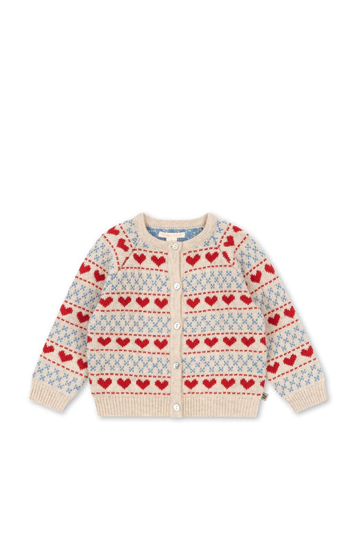 Konges Sløjd - Belou Cardigan Ks105906 - Heart