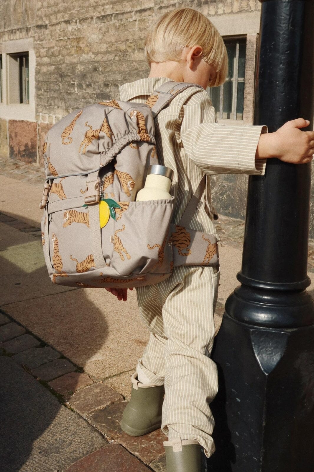 Konges Sløjd - Clover Schoolbag Ks103457 - Tiger Oak