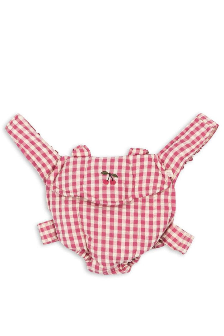 Konges Sløjd - Doll Carrier Ks103108 - Bubblegum Check