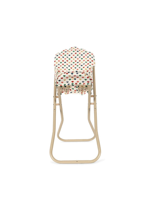 Konges Sløjd - Doll High Chair Ks106453 - Coeur Coloré
