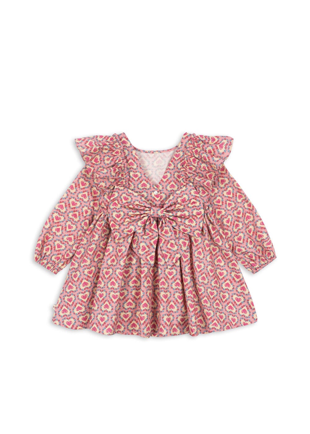 Konges Sløjd - Evia Ls Bow Dress Gots Ks105988 - Felice Rose