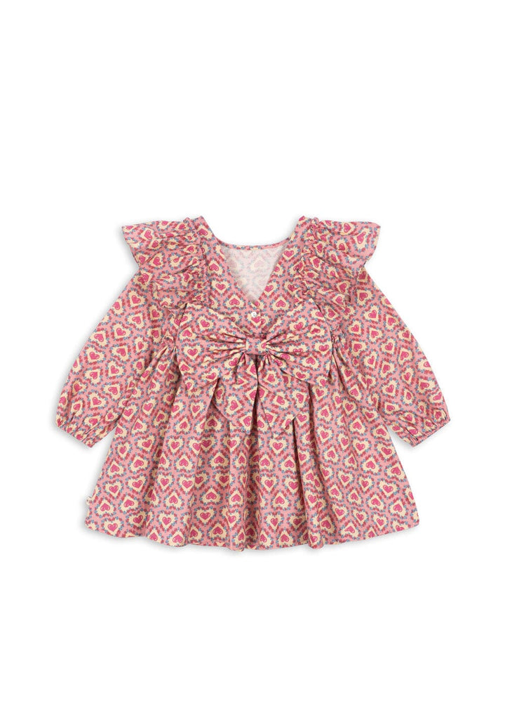Konges Sløjd - Evia Ls Bow Dress Gots Ks105988 - Felice Rose