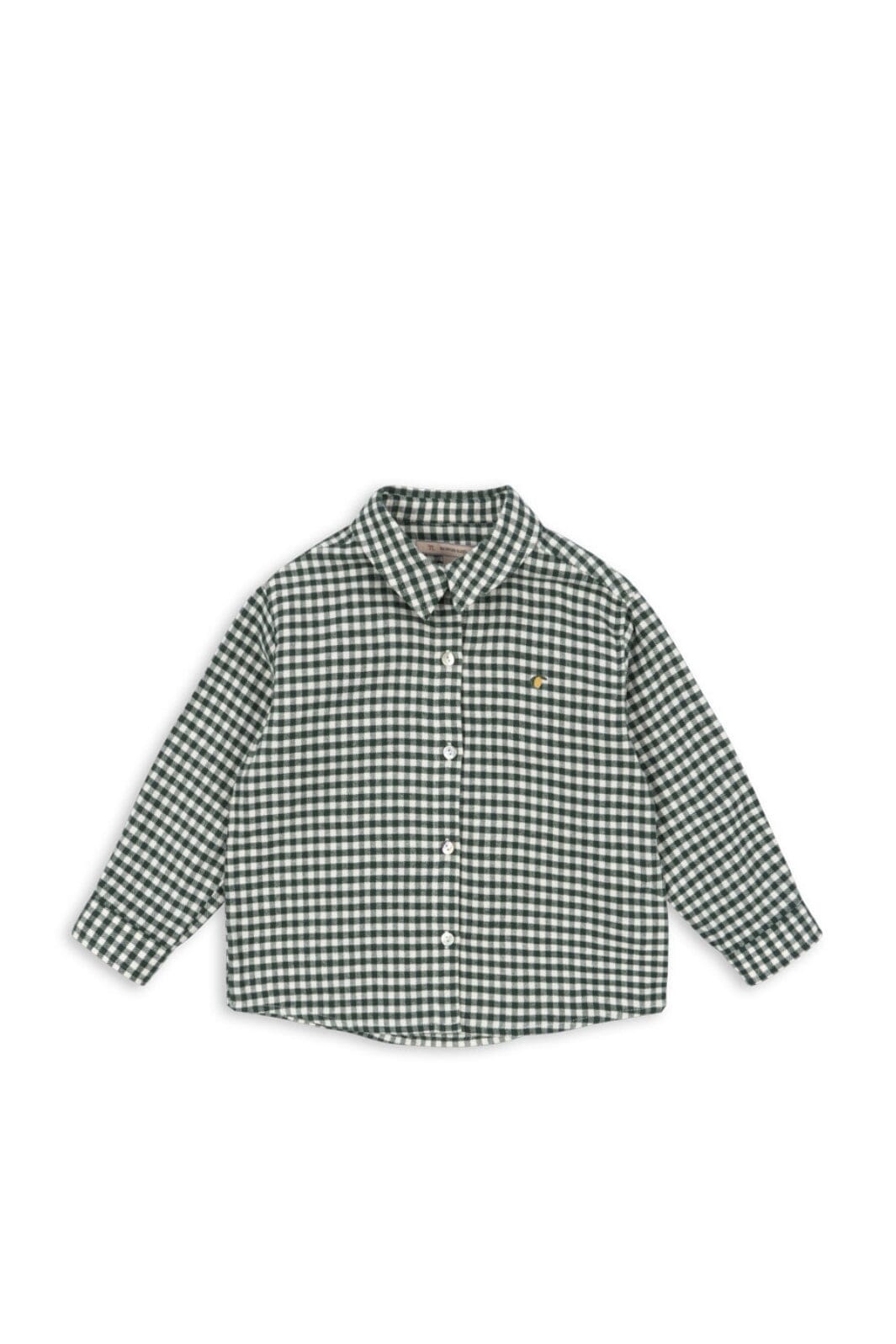 Konges Sløjd - Foret Ls Shirt Gots Ks104194 - Green Check Skjorter 