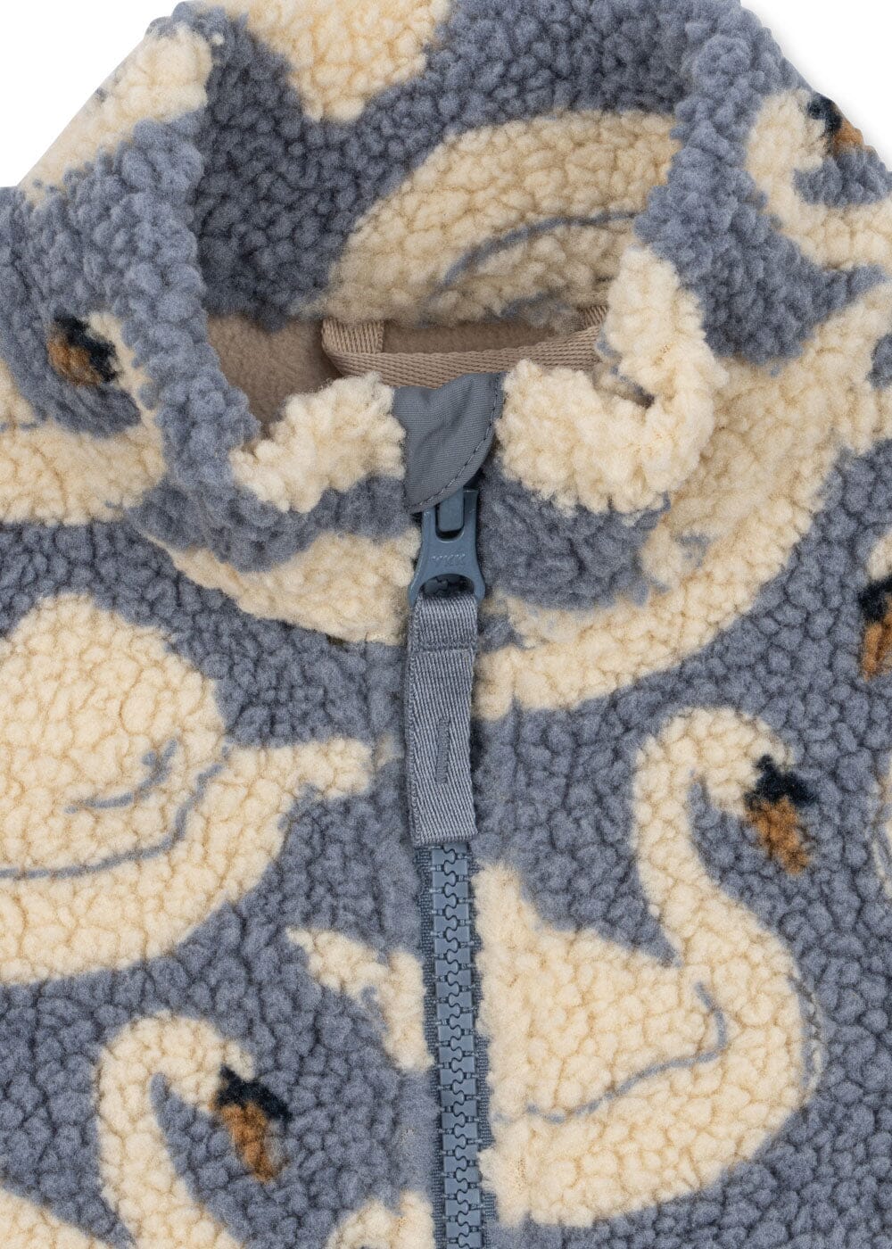Konges Sløjd - Jody Teddy Vest Grs Ks105722 - Swan Veste 