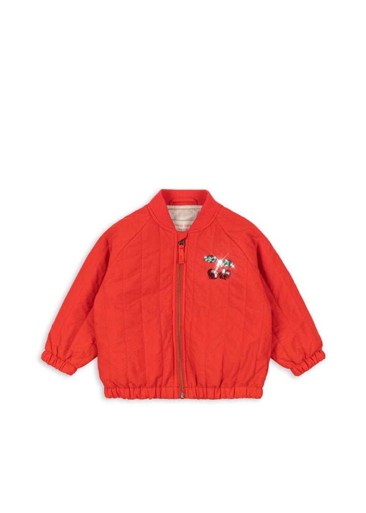 Konges Sløjd - Juno Sequin Bomber Jacket Ks104887 - Fiery Red Jakker 
