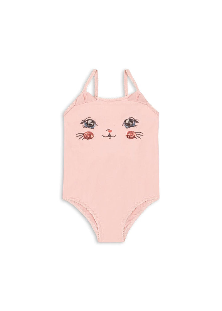 Konges Sløjd - Kitty Swimsuit Grs Ks104922 - Powder Pink Badedragter 