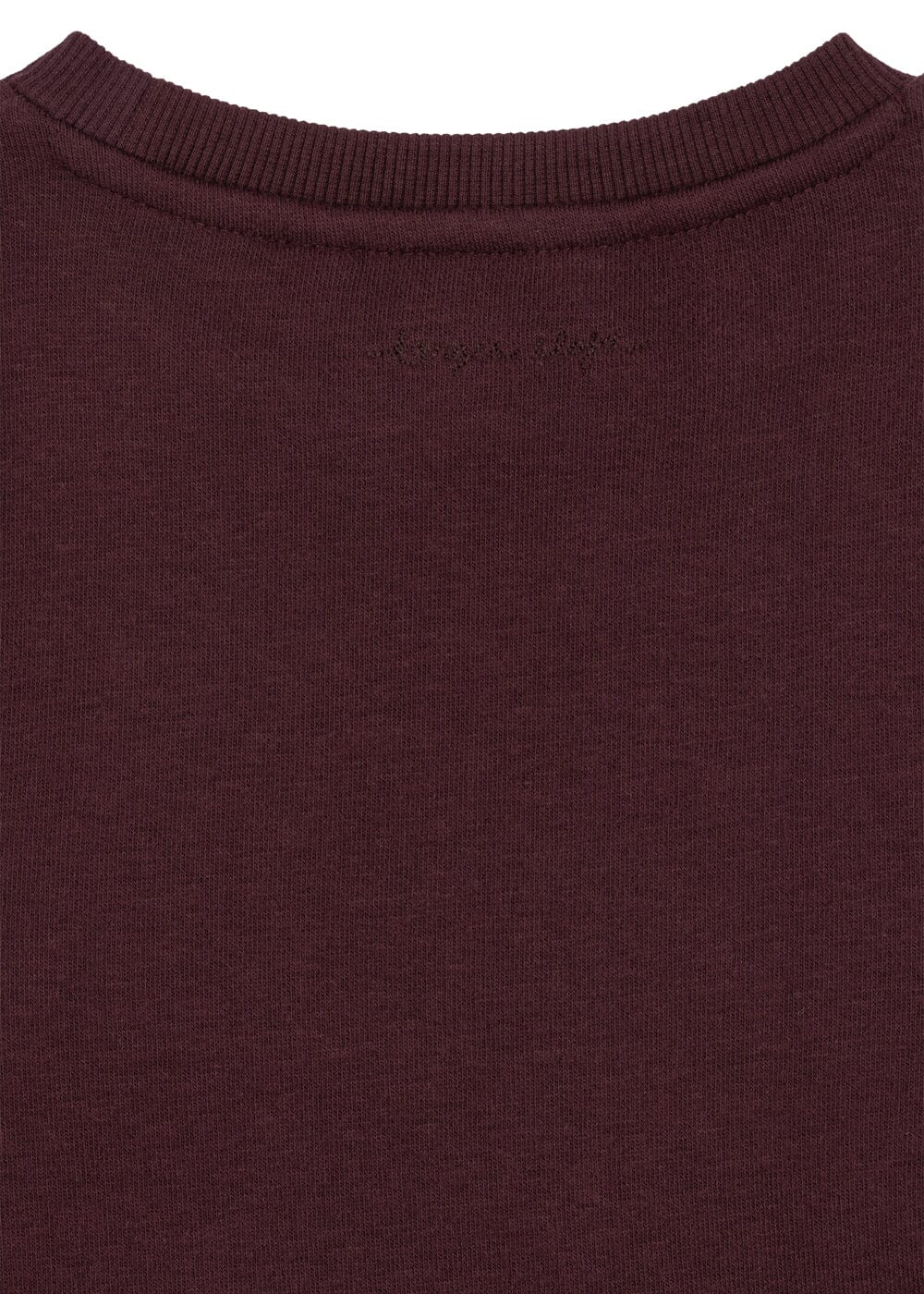 Konges Sløjd - Lou Bow Sweat Dress Gots Ks106520 - Decadent Chocolate