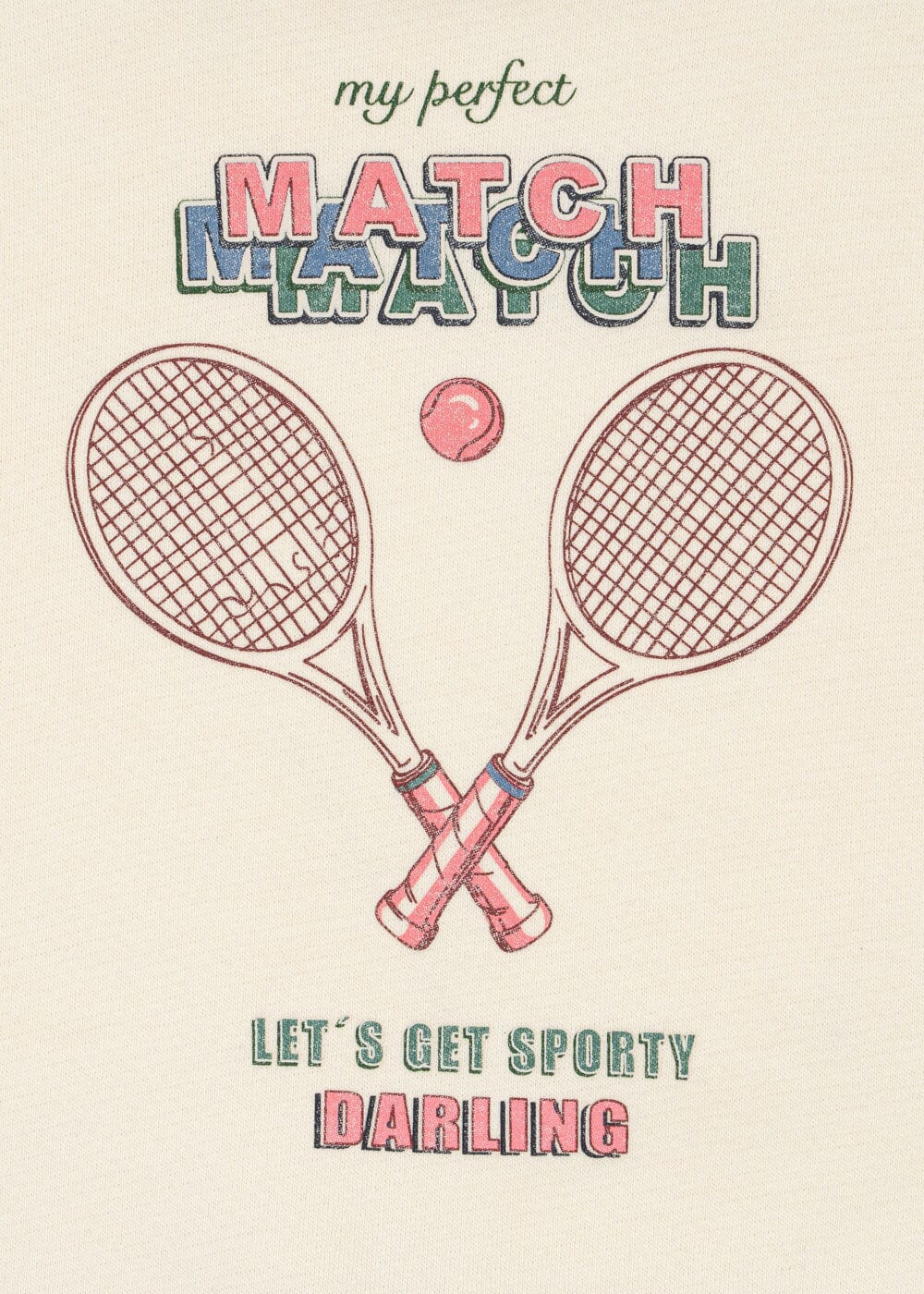 Konges Sløjd - Loupy Lou Sweat Shirt Ocs Ks104951 - Buttercream Sweatshirts 