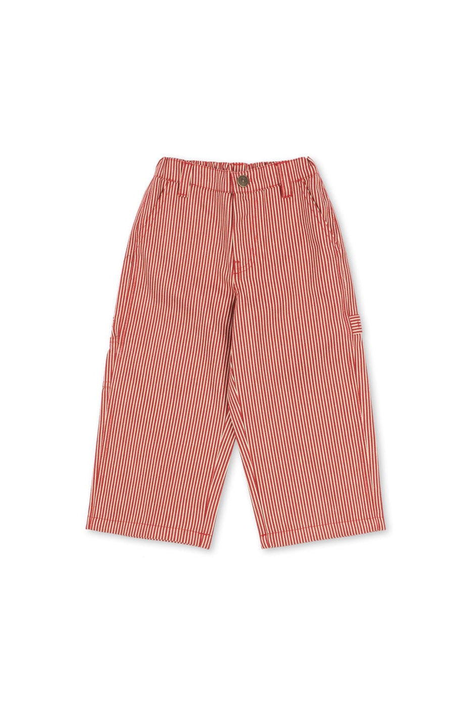 Konges Sløjd - Luc Pants Gots Ks106527 - Milk Rouge Stripe