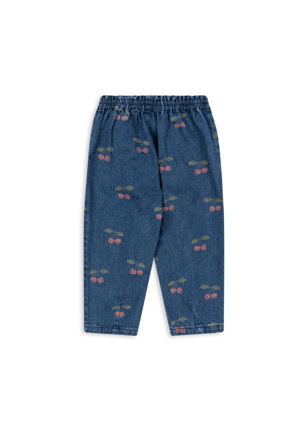 Konges Sløjd - Magot Frill Pants Gots Ks107621 - Ma Grande Cerise Denim