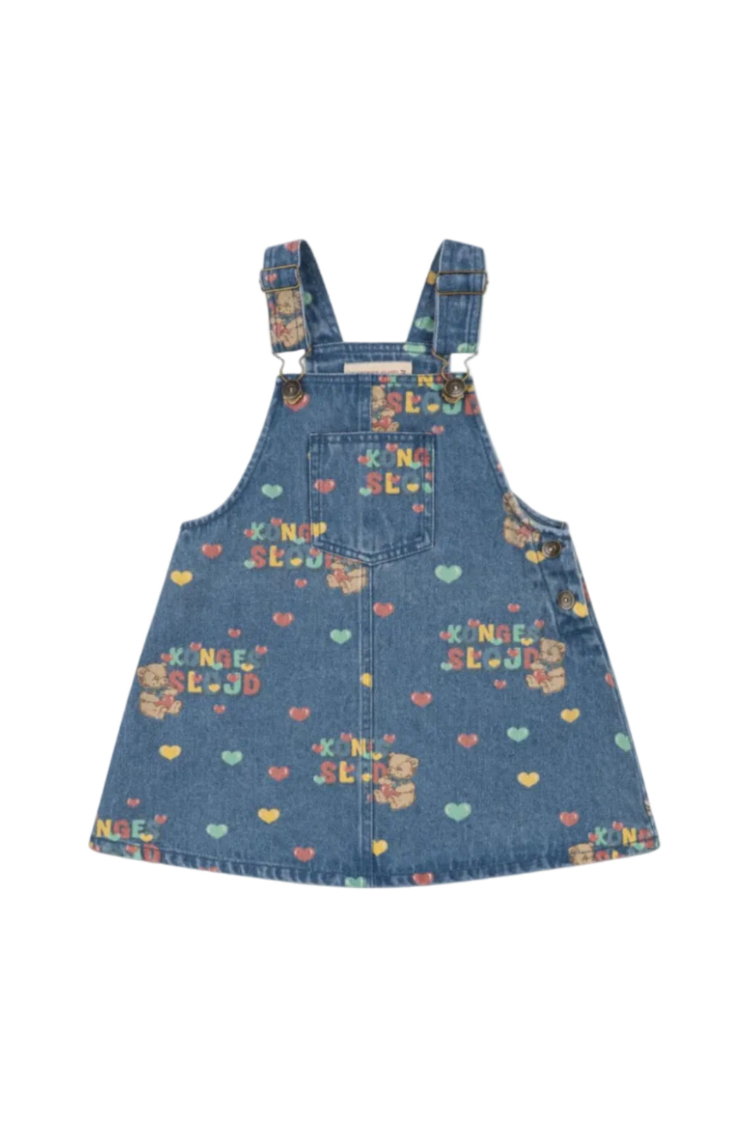 Konges Sløjd - Magot Overall Dress Gots Ks106130 - Teddy Coeur