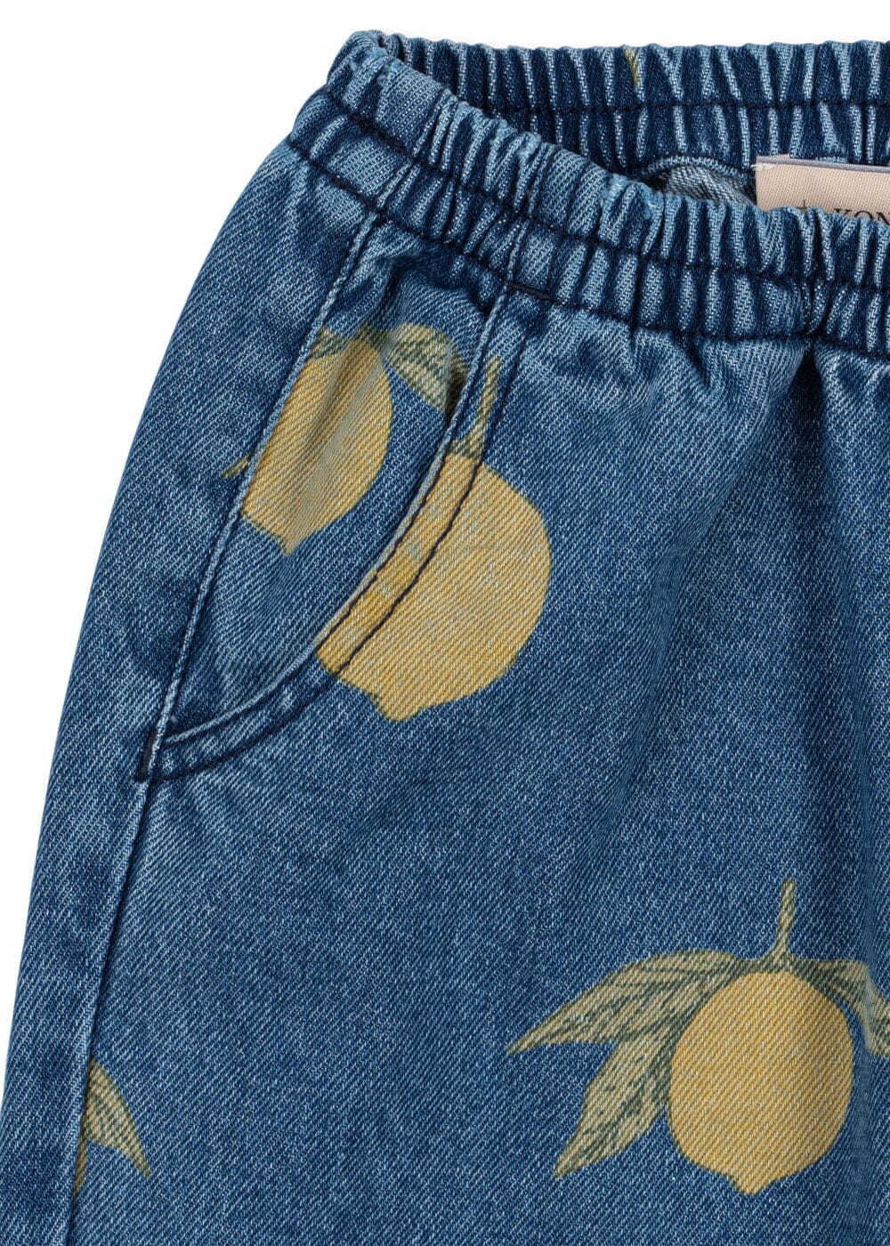 Konges Sløjd - Magot Pants Gots Ks104973 - Lemon Denim Bukser 