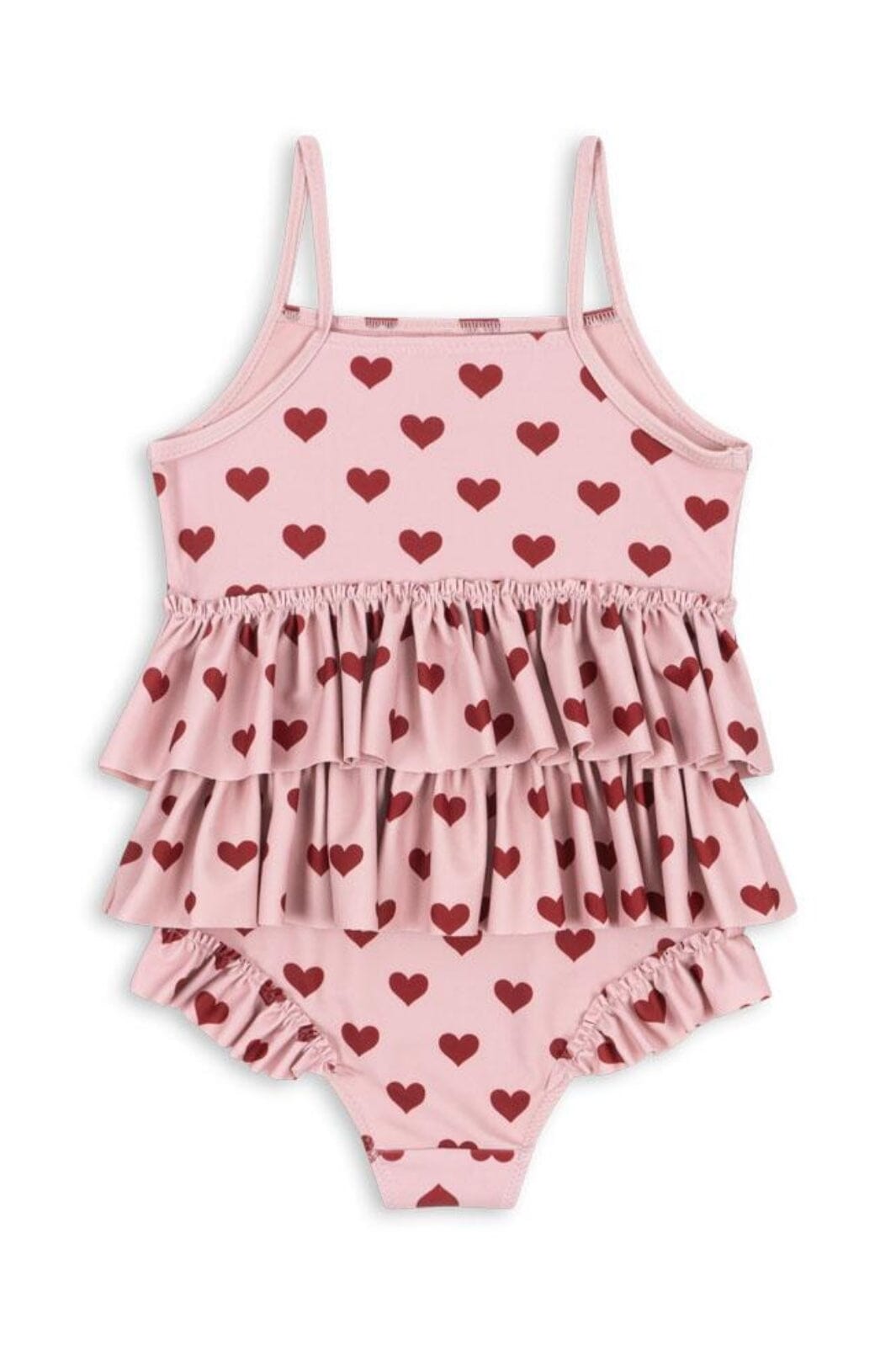 Konges Sløjd - Manuca Frill Swimsuit Grs Ks103264 - Amour Pink