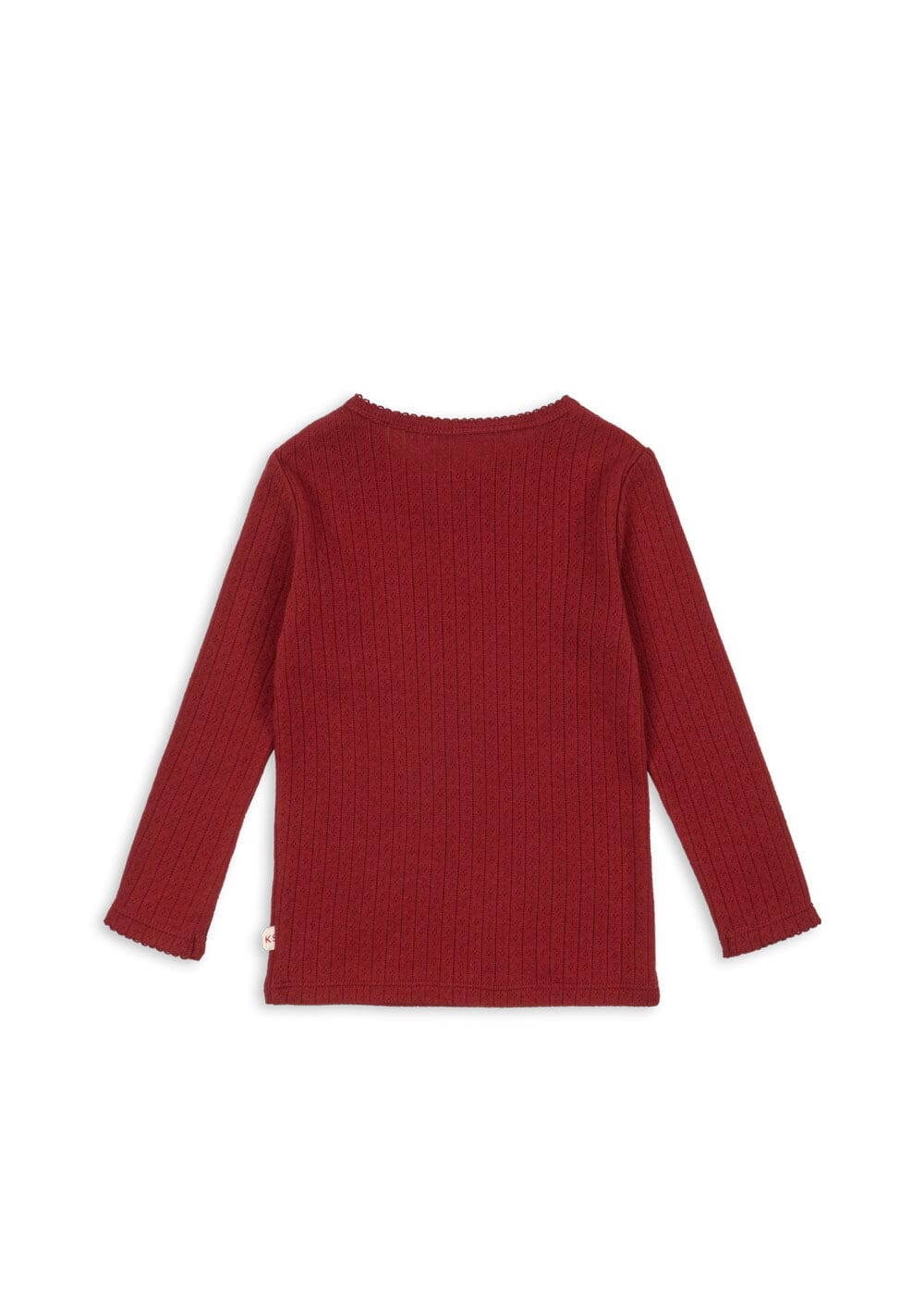 Konges Sløjd - Minnie Blouse Gots Ks104372 - Red Dahlia Bluser 