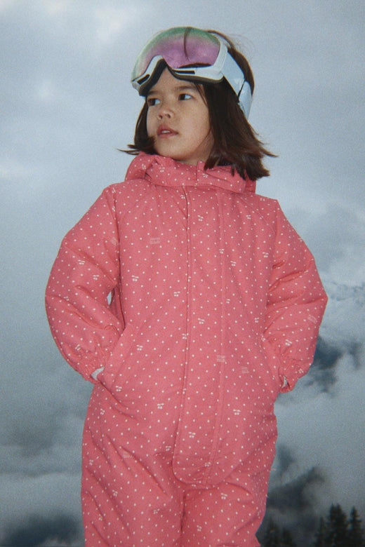 Konges Sløjd - Nohr Snowsuit Print Ks105750 - Cherry Berry Dot Flyverdragter 