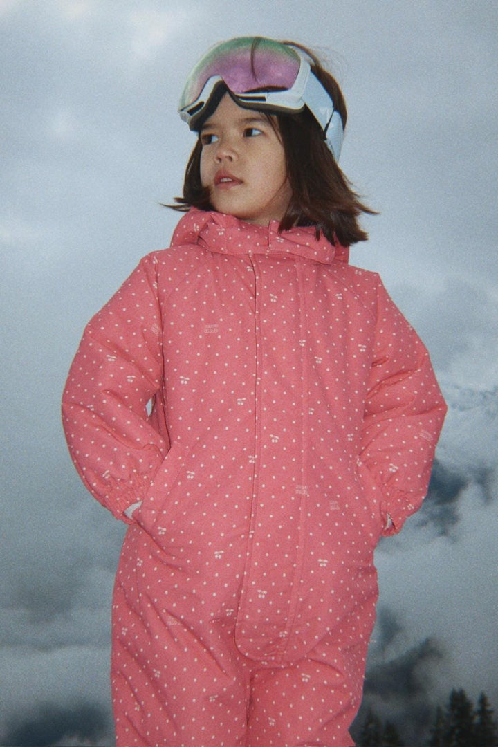 Konges Sløjd - Nohr Snowsuit Print Ks105750 - Cherry Berry Dot Flyverdragter 