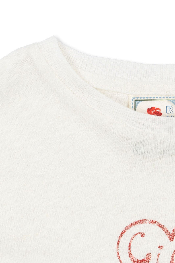 Konges Sløjd - Rhw X Ks Bella Tee Ocs Ks103594 - Antique White