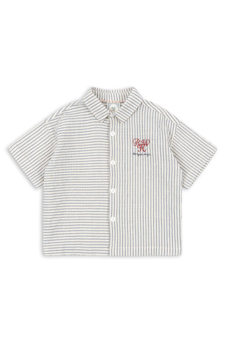 Konges Sløjd - Rhw X Ks Duo Shirt Gots Ks103596 - Stripe Bluie