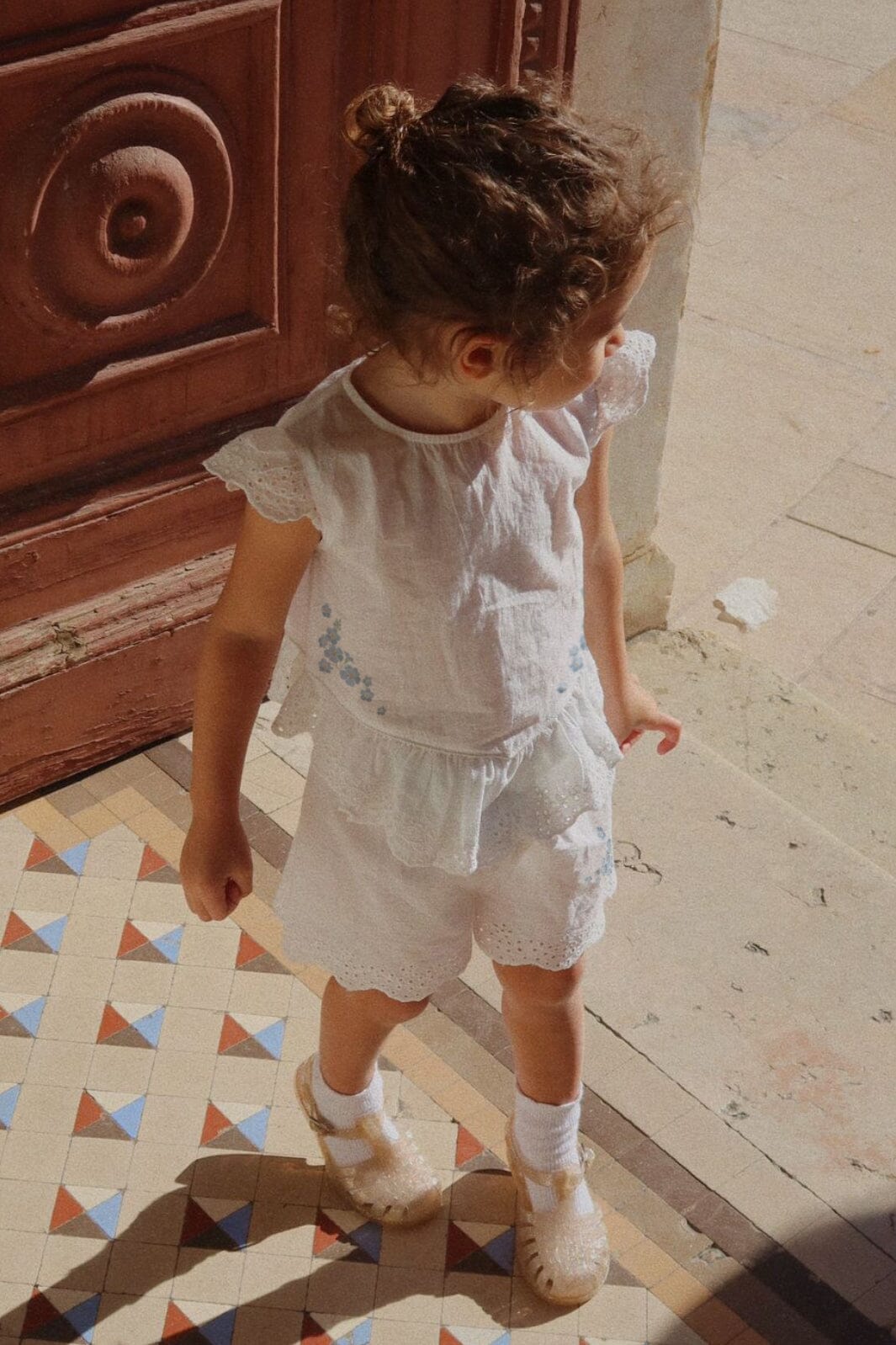 Konges Sløjd - Rhw X Ks Fiori Top Gots Ks103599 - Optic White