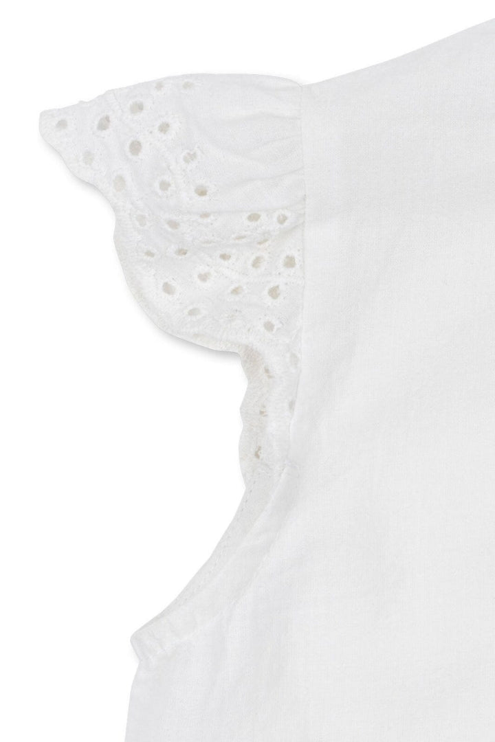 Konges Sløjd - Rhw X Ks Fiori Top Gots Ks103599 - Optic White