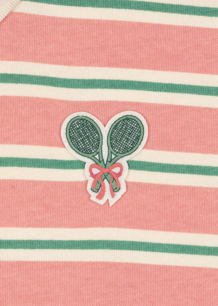 Konges Sløjd - Spotty Ls Polo Gots Ks104433 - Blush Bound Stripe Bluser 