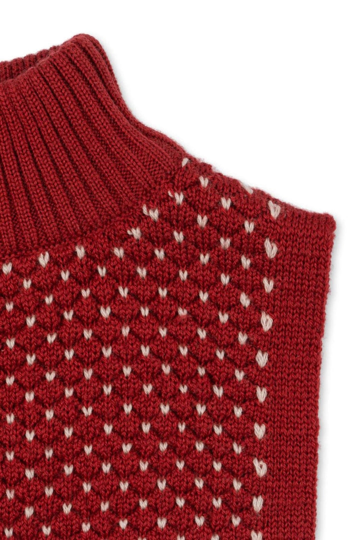 Konges Sløjd - Strawberry Neckwarmer Ks103539 - True Red