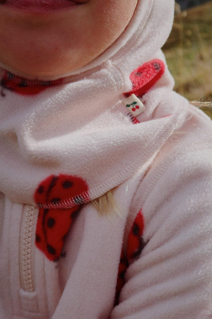 Konges Sløjd - Tavi Fleece Balaclava Grs Ks103540 - Ladybug