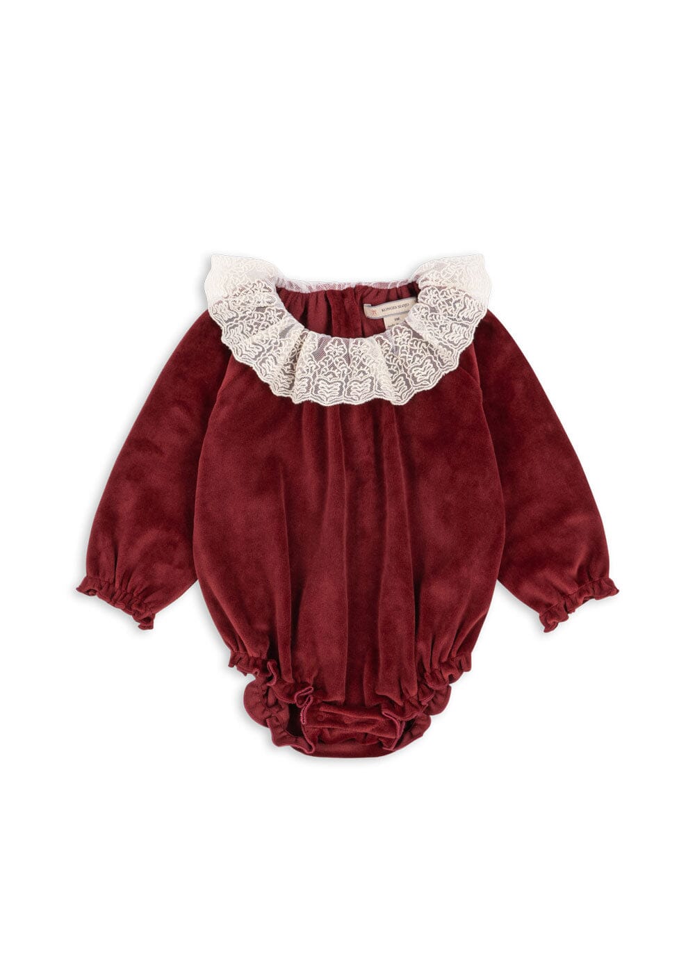Konges Sløjd - Venola Romper Grs Ks102137 - Red Dahlia
