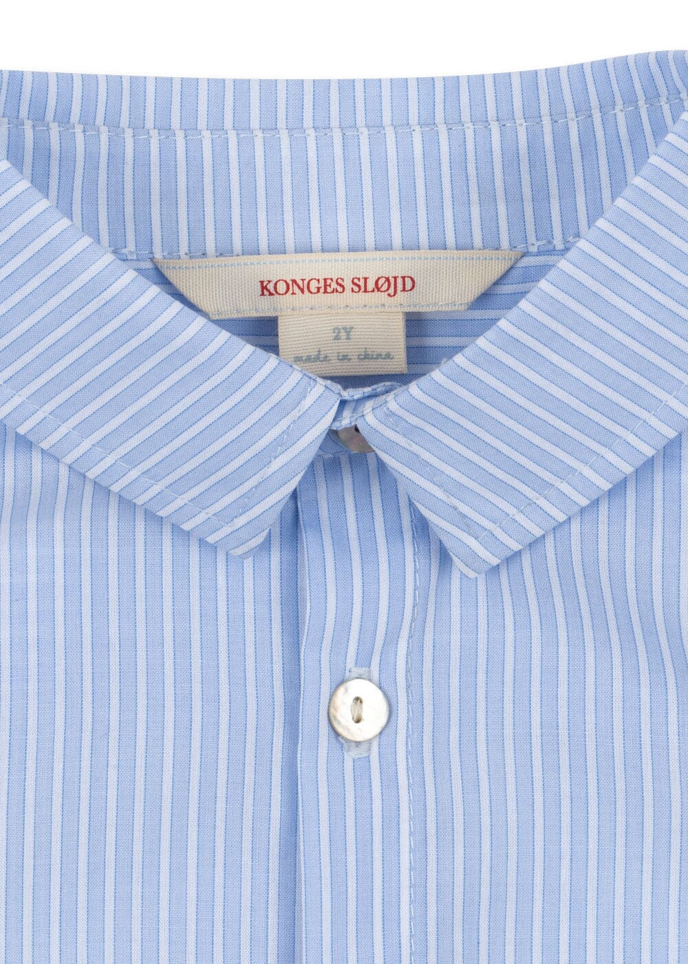 Konges Sløjd - Wes Shirt Gots Ks105135 - Blue Stripe Skjorter 