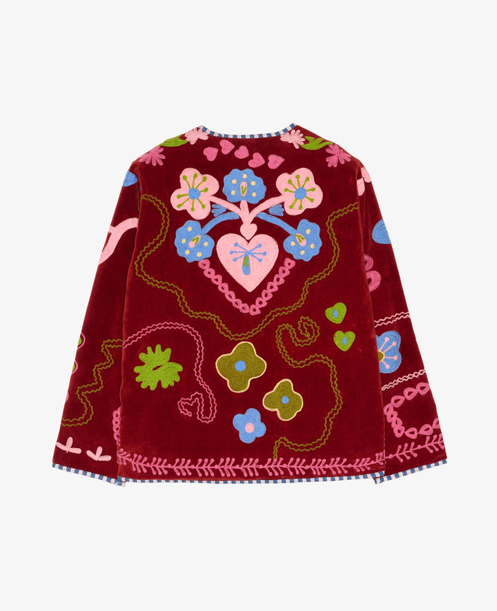 Sissel Edelbo - Maggie Jacket Se 2025 - Velvet Burgundy