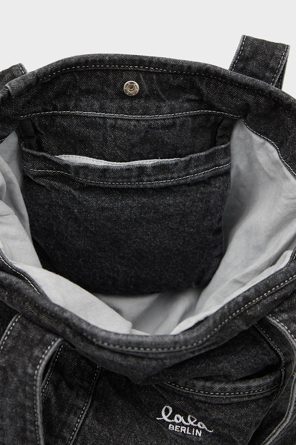 Lala Berlin - Tote Carmela 10016935 - Washed Black Tasker 