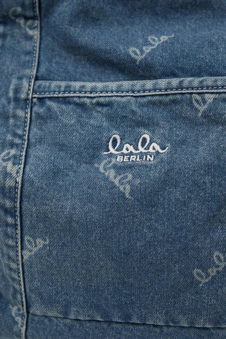 Lala Berlin - Tote Carmela 10017343 - Washed Blue Tasker 