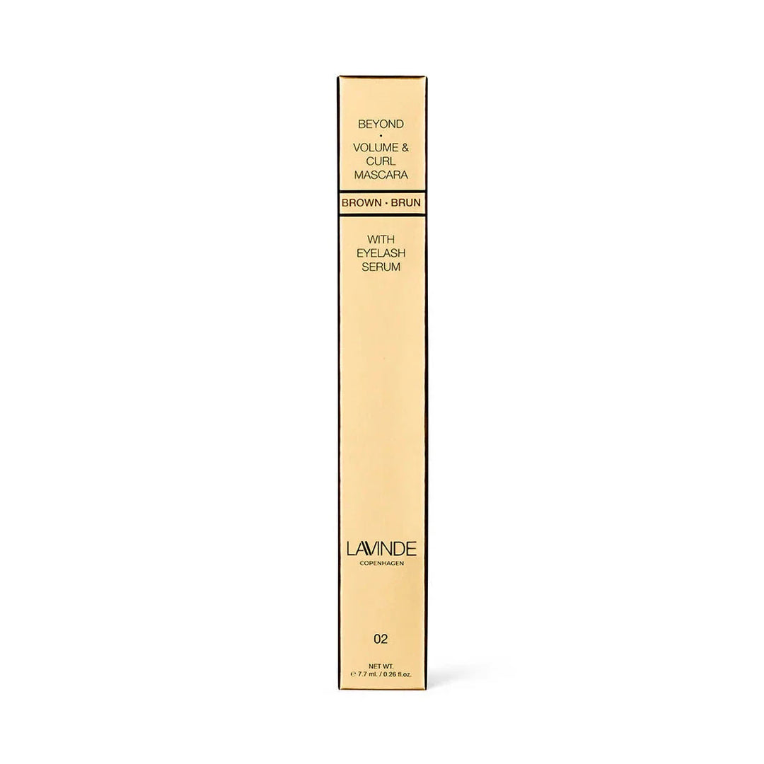 Lavinde Copenhagen - Beyond Volume & Curl Mascara Brown 7,7 010302 - Brun 