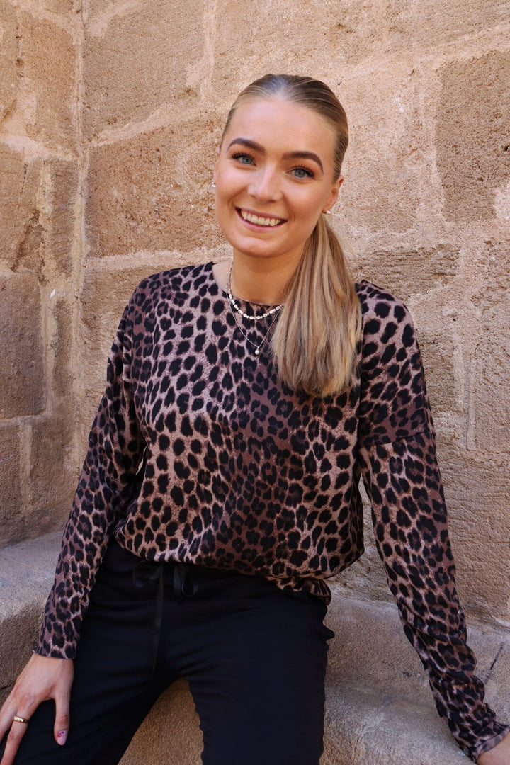 Liberte - Alma-Ls-Top (Fleece) 9354 - Leo Brown