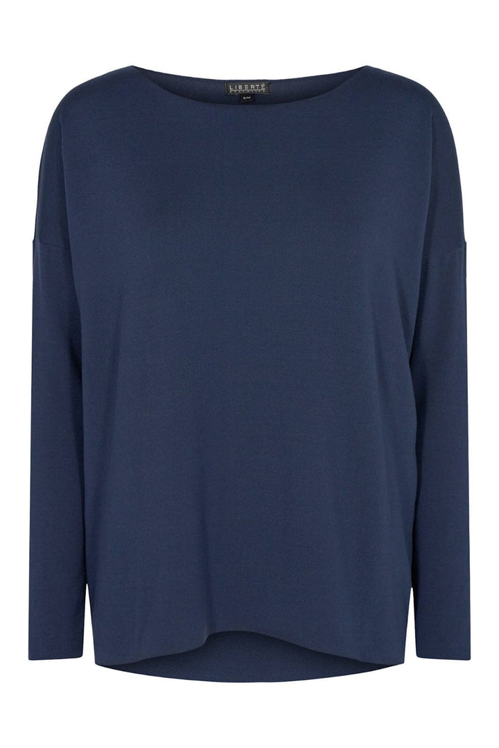 Liberte - Alma-Ls-Top (Fleece) 9354 - Navy