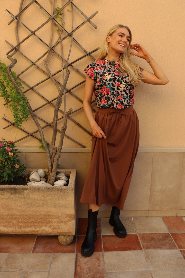 Liberte - Alma-U-Tshirt 9581 - Leo Floral