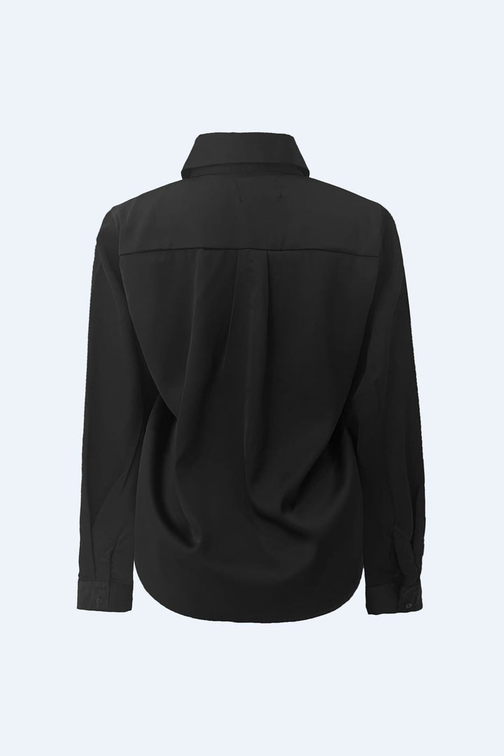 Liberte - Bosso Ls Shirt 22465 - Black