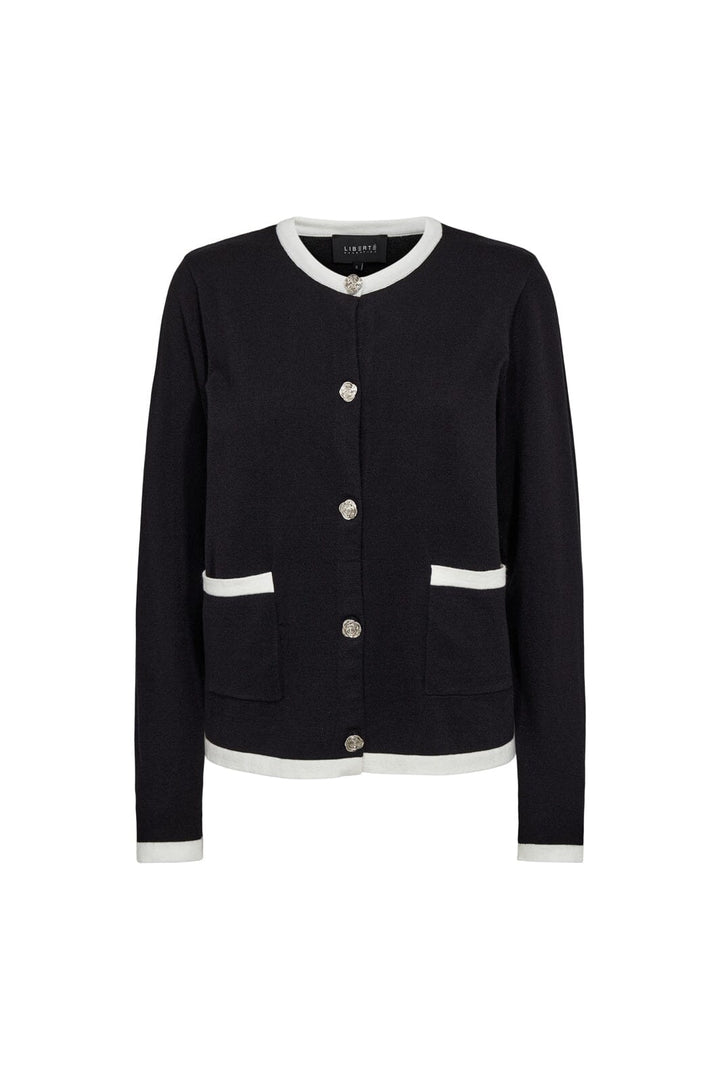 Liberte - Chani Cardigan 22345 - Black Creme