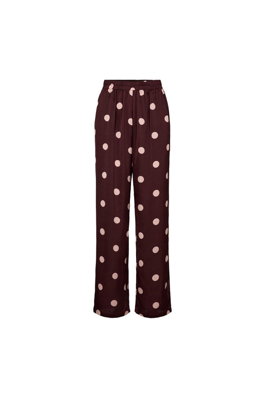 Liberte - Dotti Pants 22350 - Plum Rose Big Dot