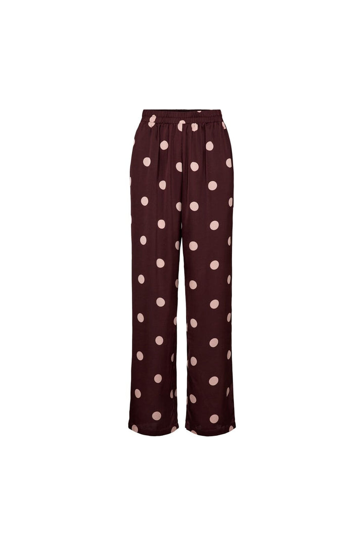 Liberte - Dotti Pants 22350 - Plum Rose Big Dot