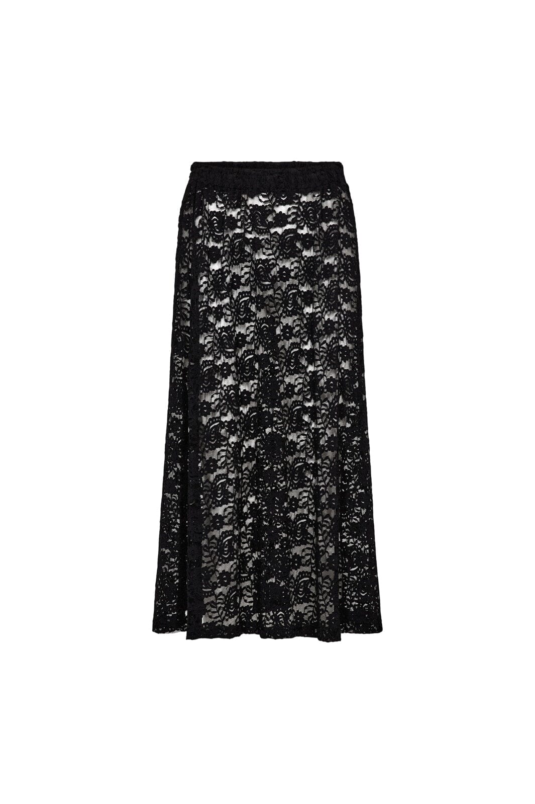 Liberte - Lacy Long Skirt 22355 - Black
