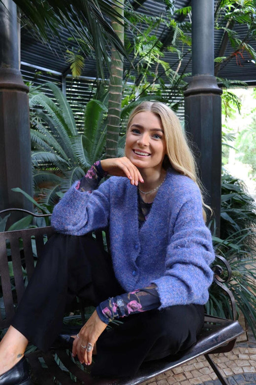 Liberte - Lou Cardigan 22352 - Blue Rose Cardigans 