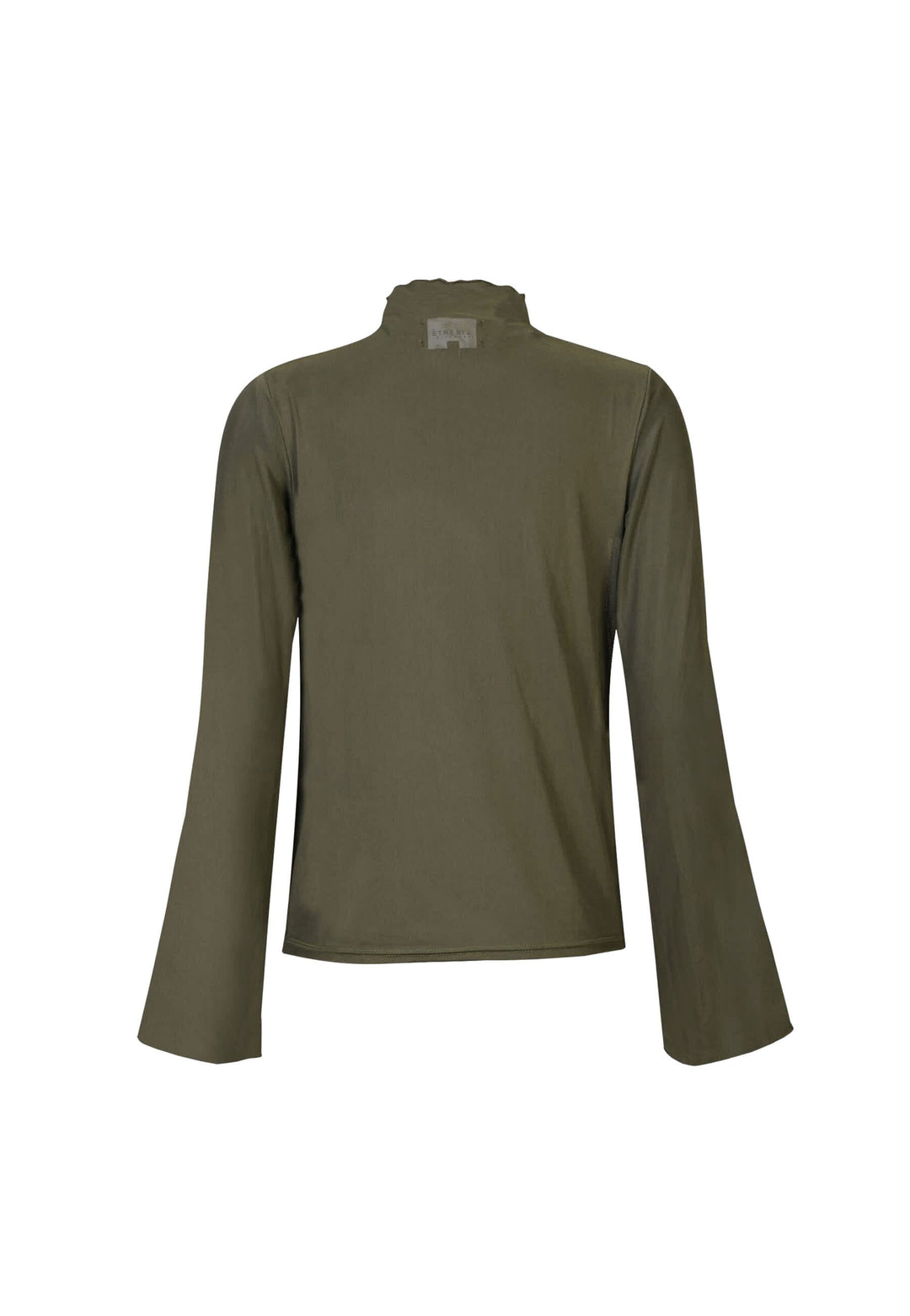 Liberte - Mesh Ls Trompet Top 22486 - Army Toppe 