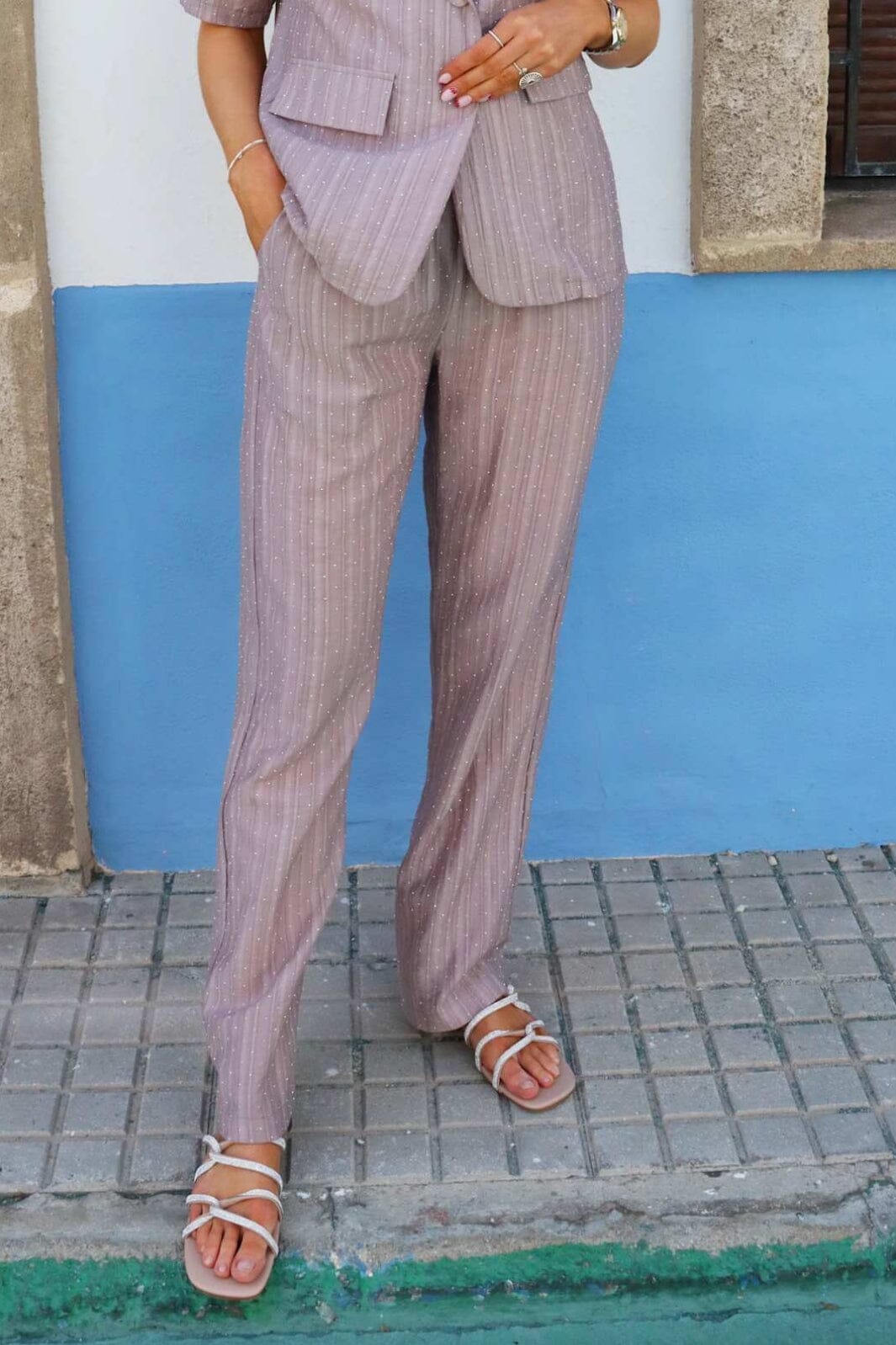 Liberte - Simi-Pants 22243 - Light Brown Simili