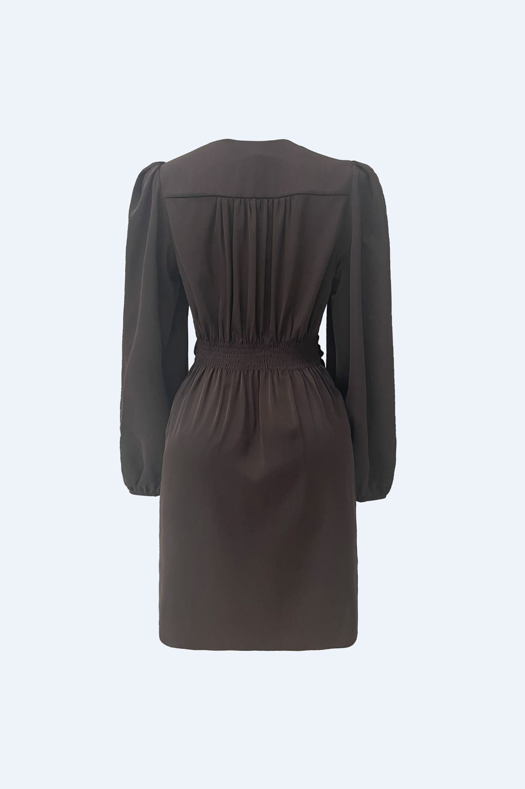 Liberte - Tiki Ls Twist Dress 22264 - Dark Brown