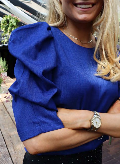 Liberte - Winnie Blouse 22140 - Electric Blue Bluser 