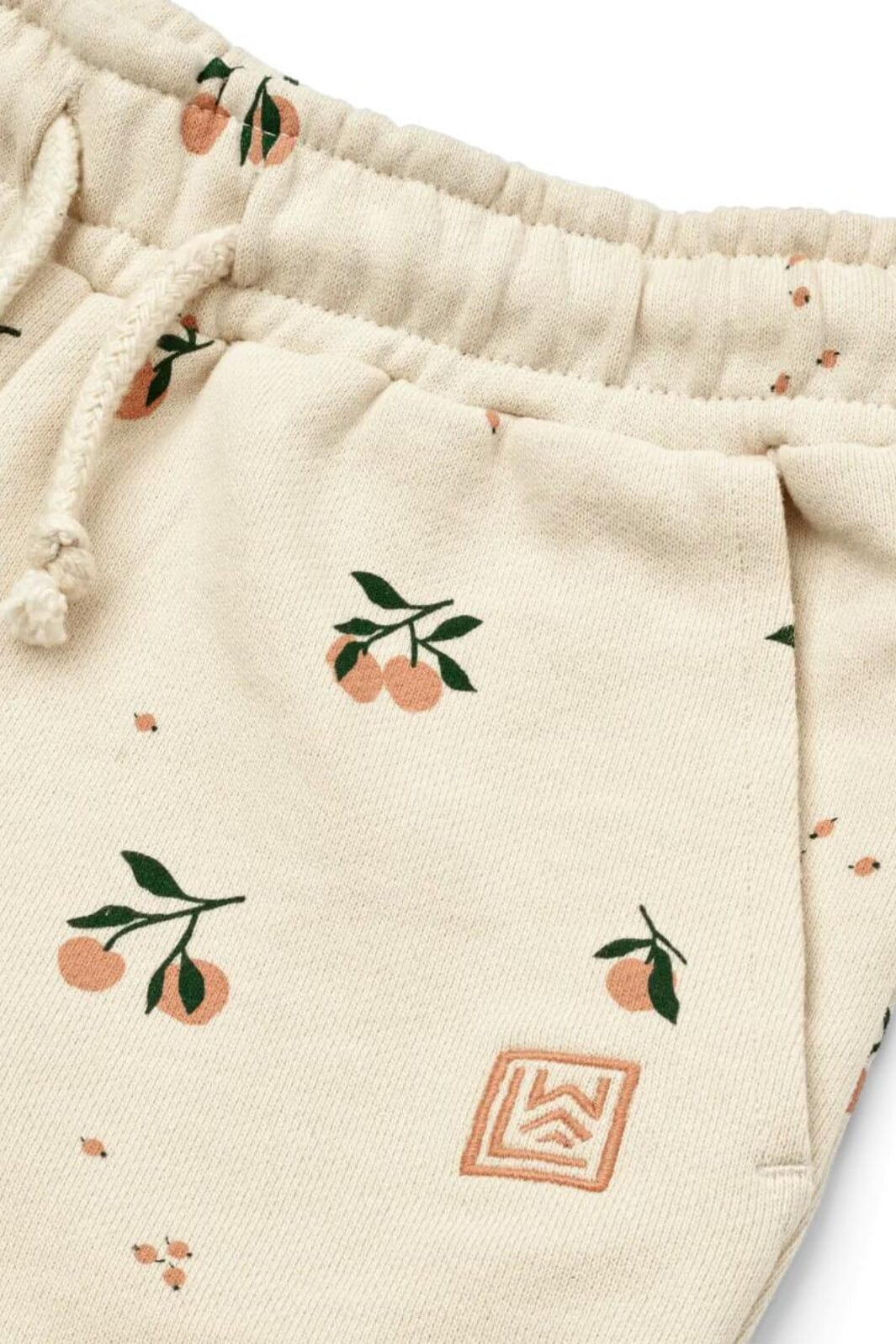 Liewood - Gram Printed Sweatshorts - Peach / Sea Shell Shorts 