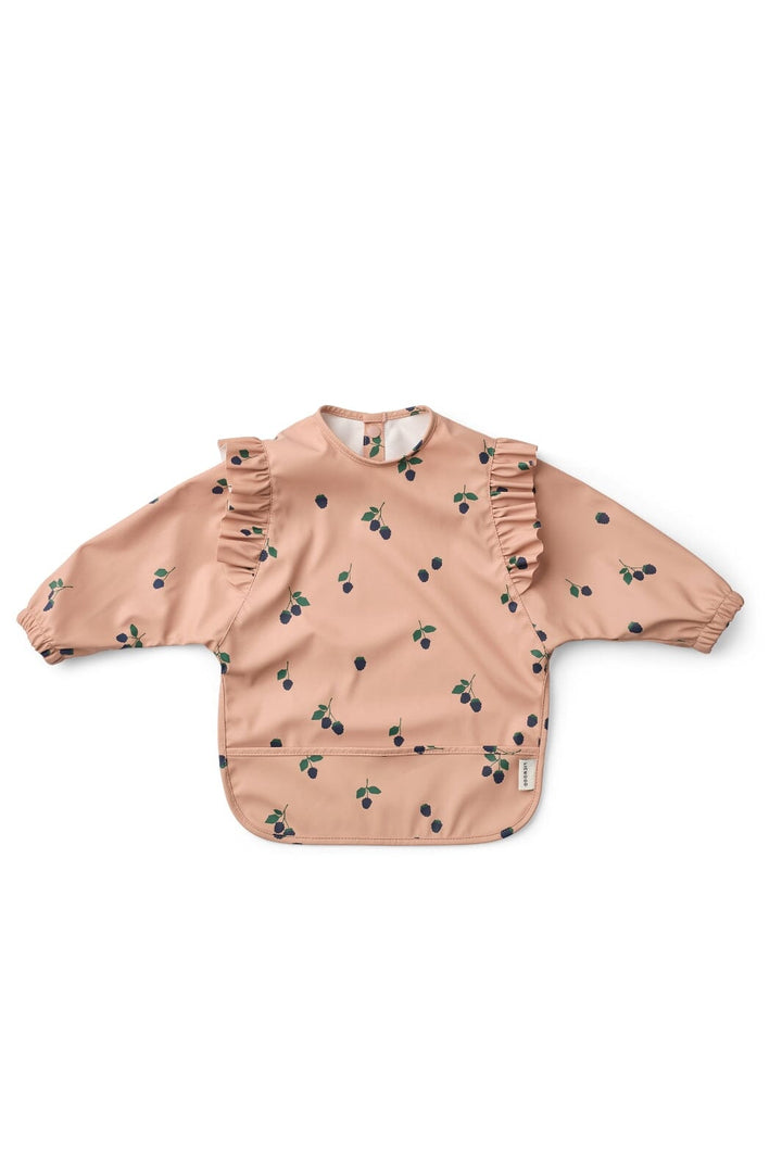 Liewood - Merle Ruffle Cape Bib LW20321 - Berry / Pale Tuscany
